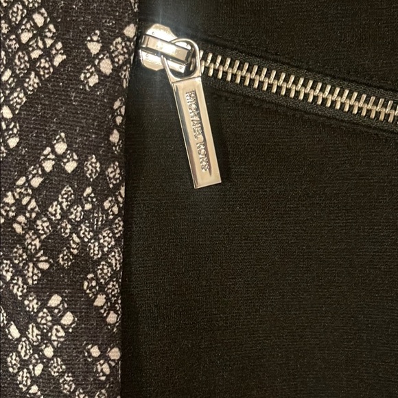 Michael Kors Black and Gray Mini Pencil Skirt - Picture 3 of 5